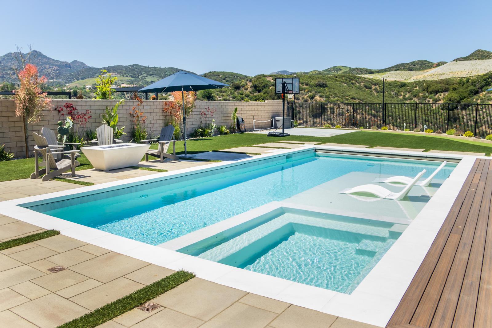 Luxury finished pool project in Agoura Hills by Pool Masters LA — photo 2