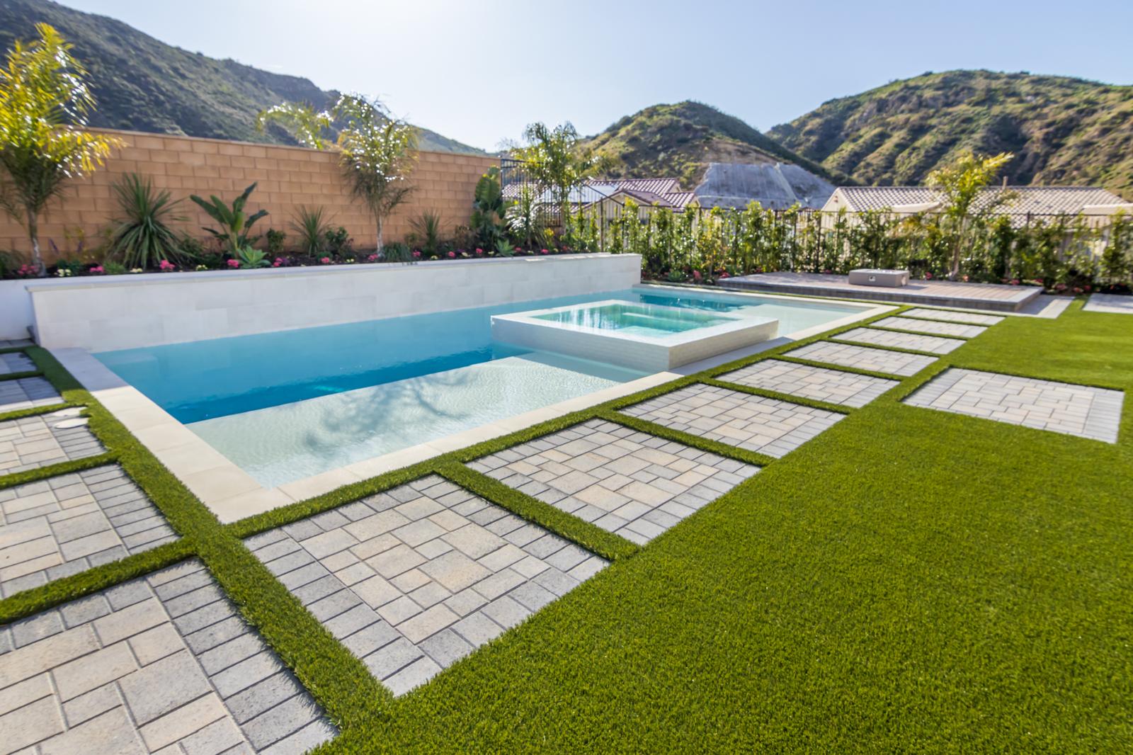 Luxury finished pool project in Mariposa by Pool Masters LA — photo 2