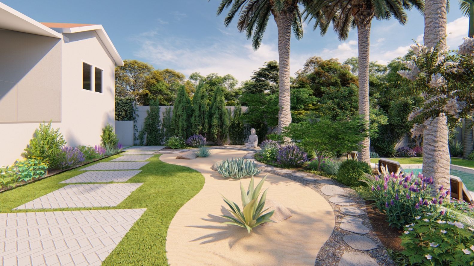 West Hills custom pool project by Pool Masters LA — photo 5