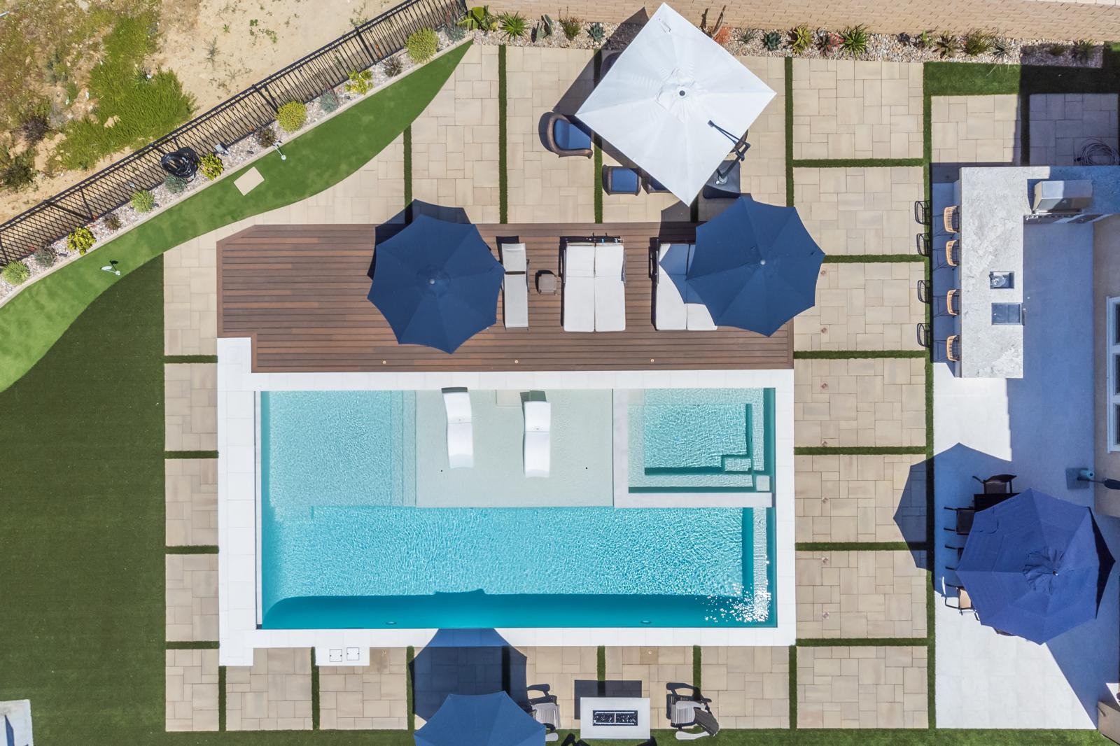 Luxury finished pool project in Westlake Village by Pool Masters LA — photo 2